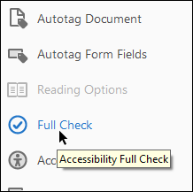 Accessibility Full Check