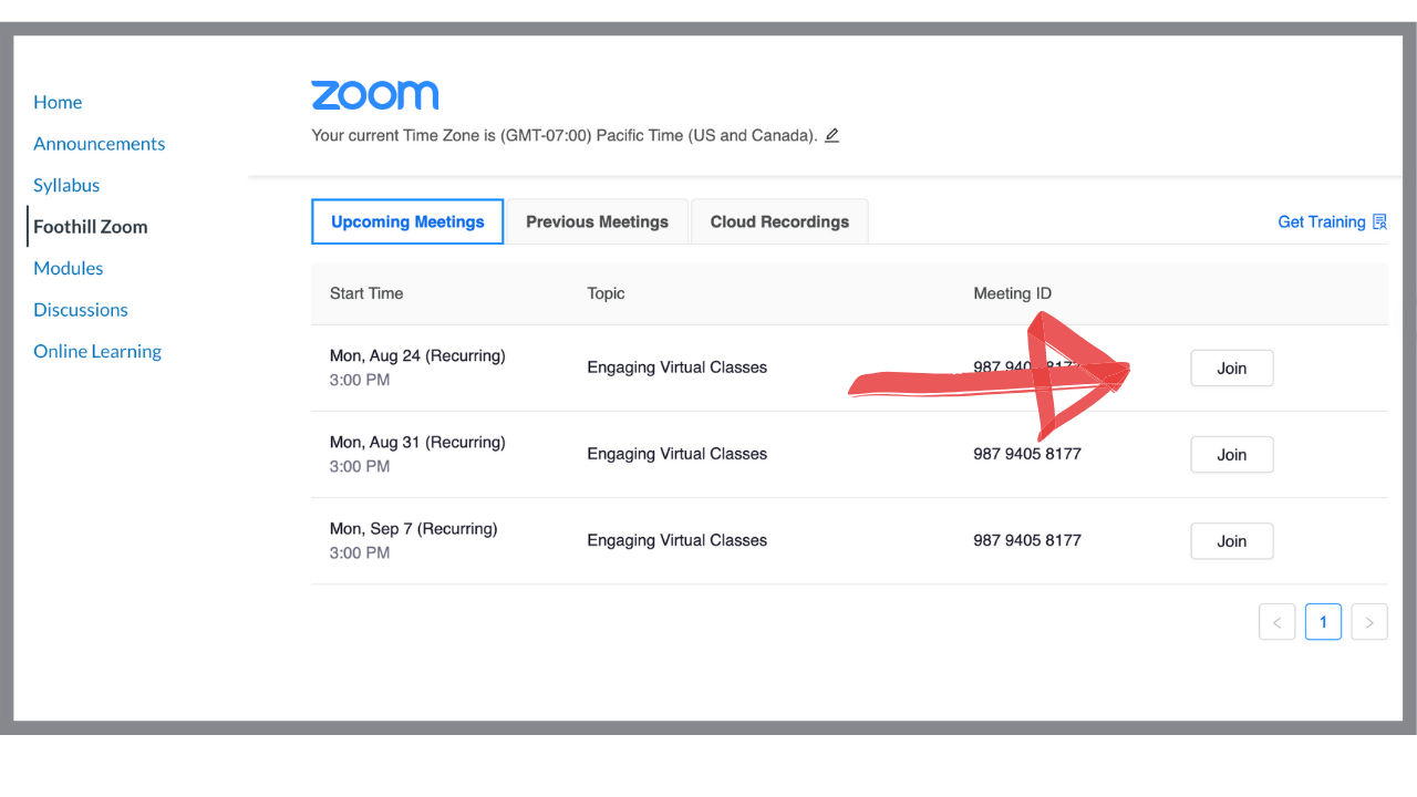 Join zoom meeting