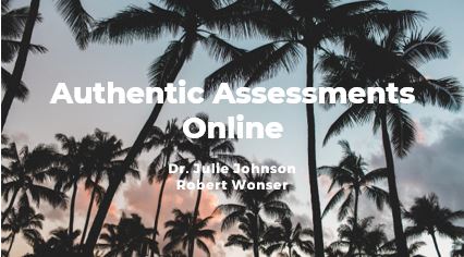 Authentic Assessments