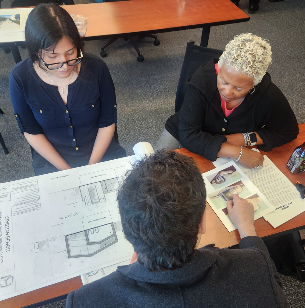 BSBP students being evaluated.