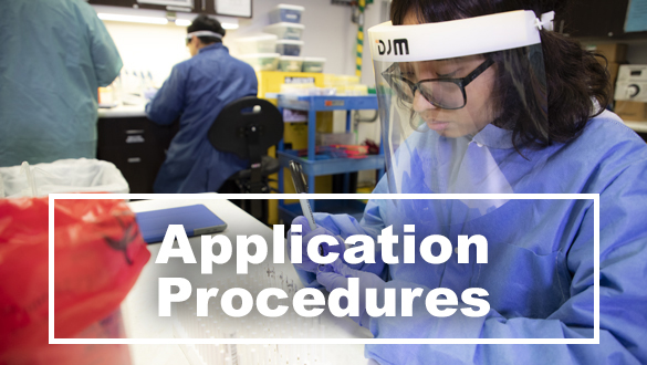 Application Procedures. 