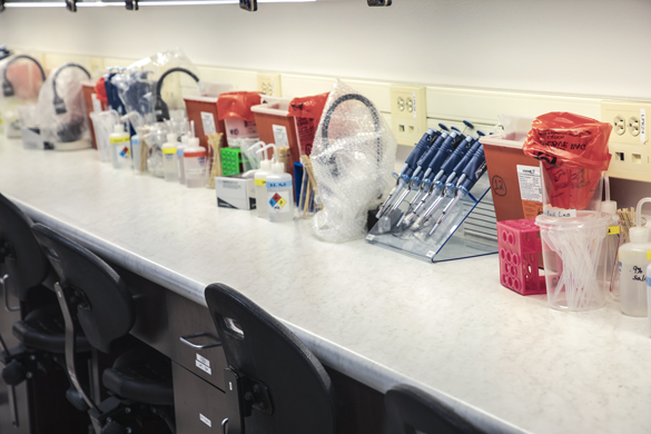 CLS students lab/work space