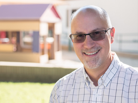 ECE faculty Paul Wickline. 