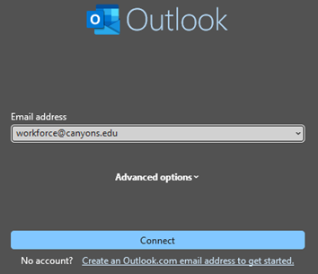 Outlook connect