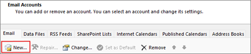 Outlook email new