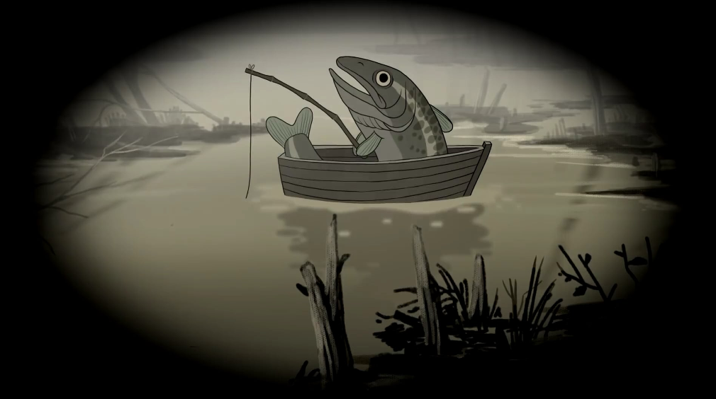 Fisher Fish from “Over the Garden Wall” Episode 8, 2014