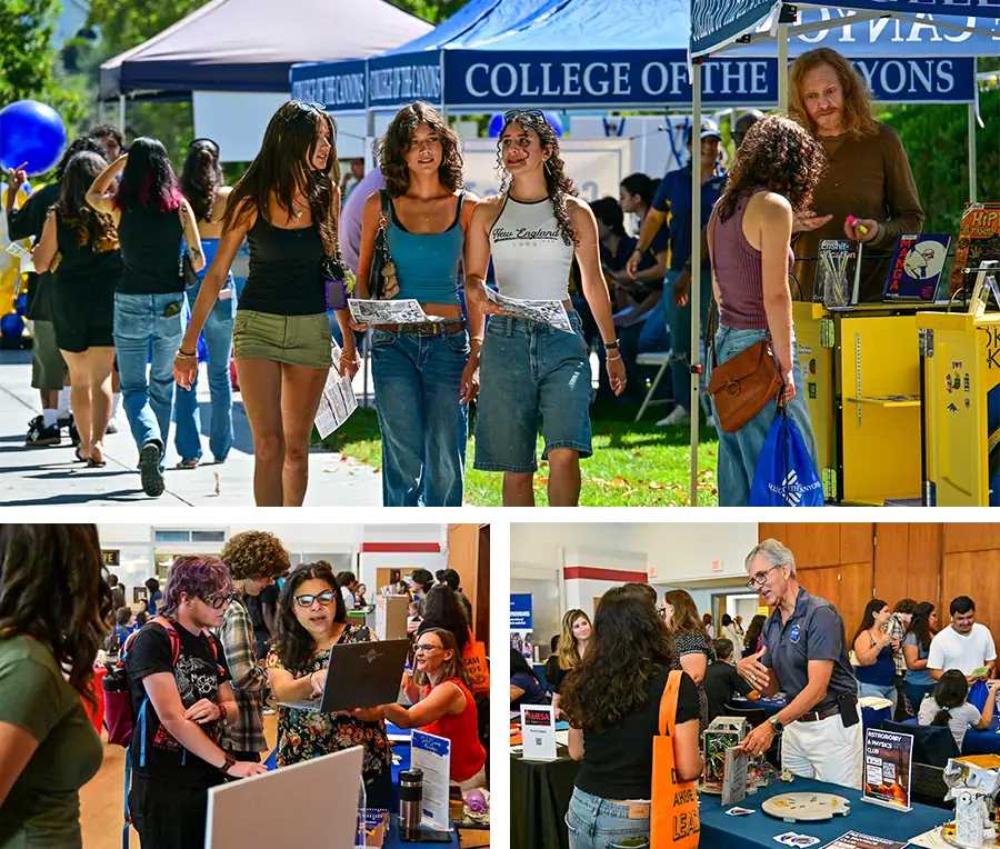 Hundreds of new, prospective, and continuing students attended Welcome Day at the Valencia campus on Friday, Aug. 14.
