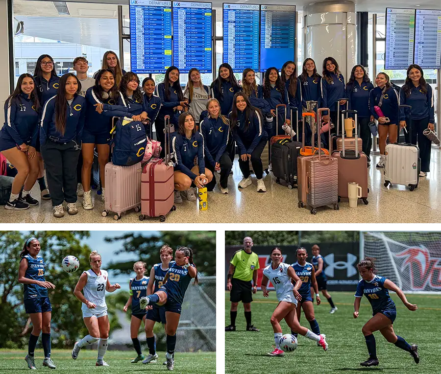 The women's soccer team began its 2026 campaign with a two-match series in Hawaii – the first out-of-state competition in the program's history.