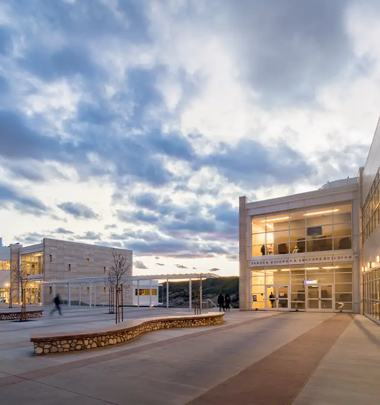 The Upper Courtyard at the Canyon Country campus.