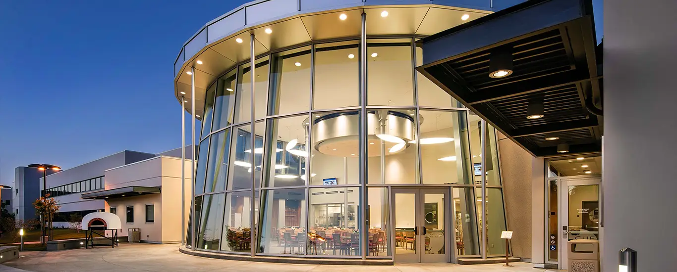 Exterior of College of the Canyons Institute for Culinary Education