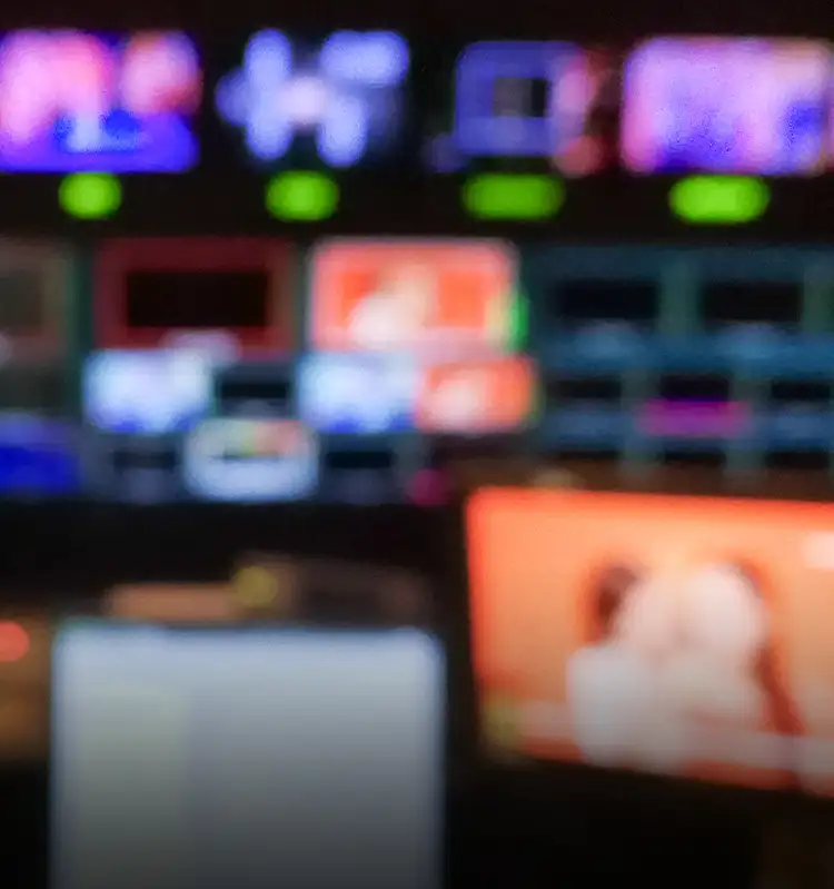 Newsroom abstract illustration