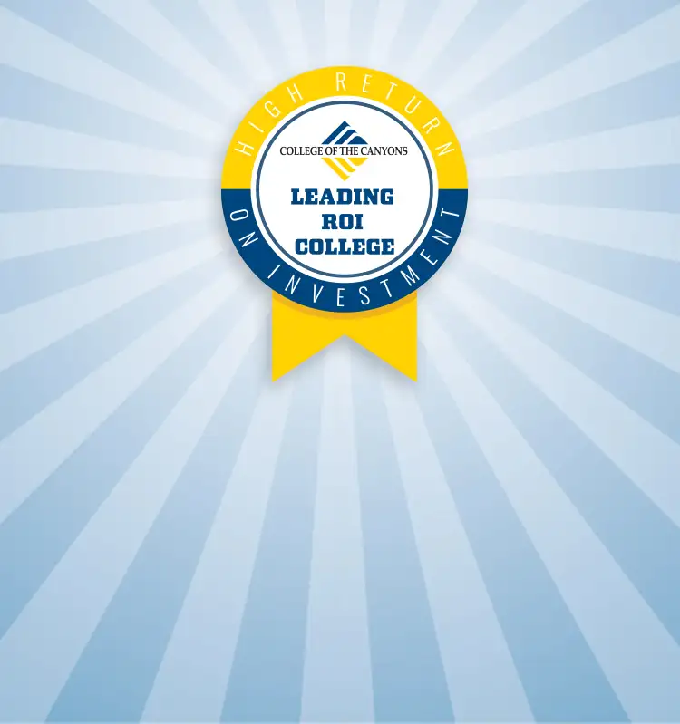 College of the Canyons is a Leading ROI College