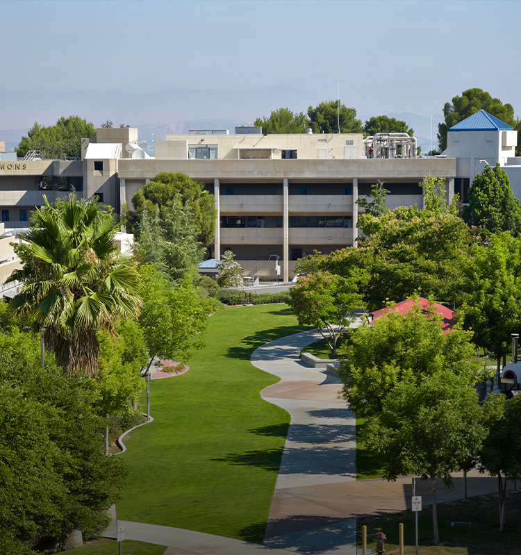 The South Commons at the Valencia campus.