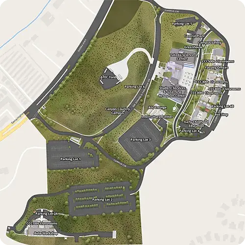 Interactive map of Canyon Country campus.