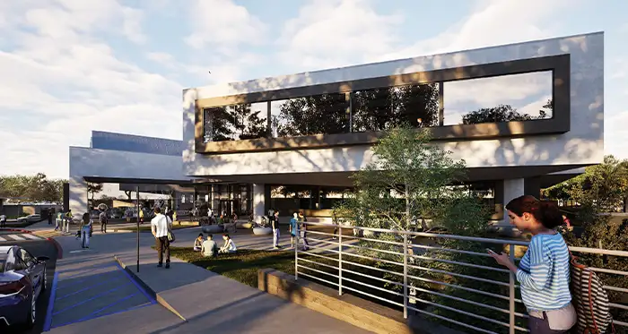 Rendering of Advanced Technology Center