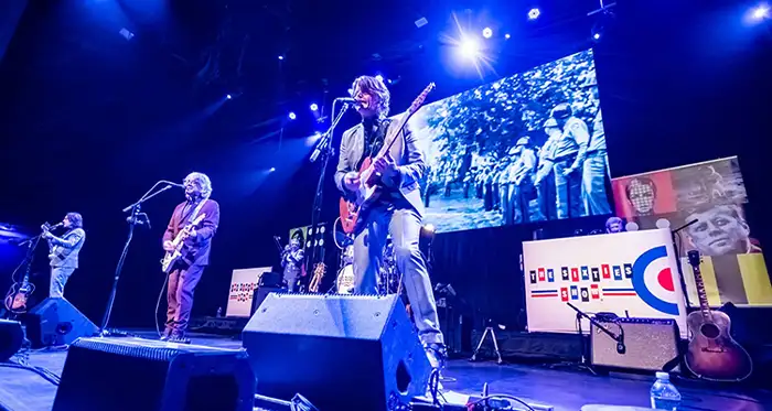 A performance of "The Sixties Show."