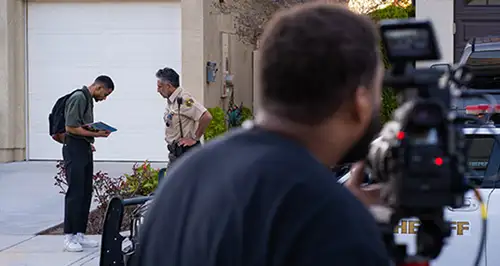 TV production of "The Valley"