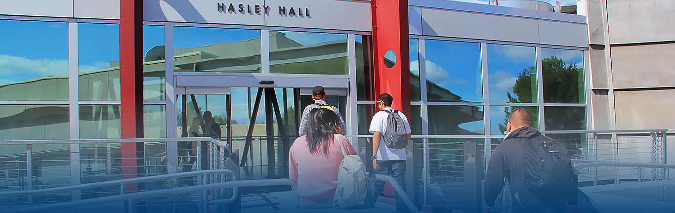 Exterior view of Hasley Hall