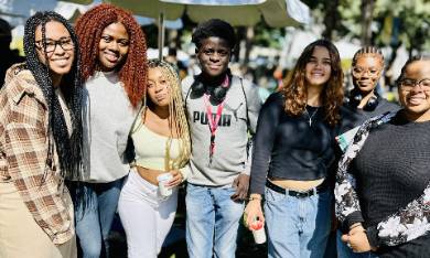 Students at CCC to HBCU fair