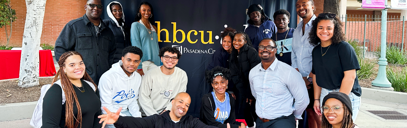 Students visitng CCC to HBCU event