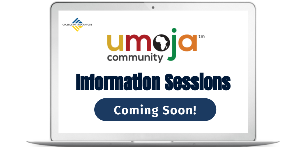 Umoja Information Sessions Flyer