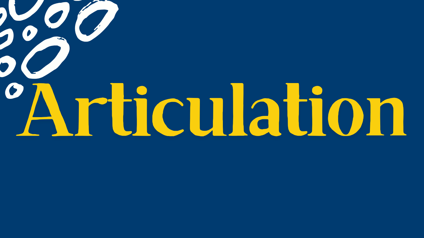 Articulation