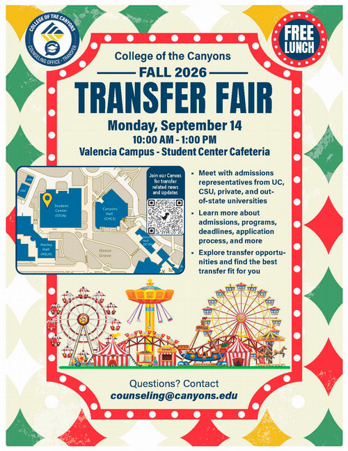 Transfer Fair Fall 2026