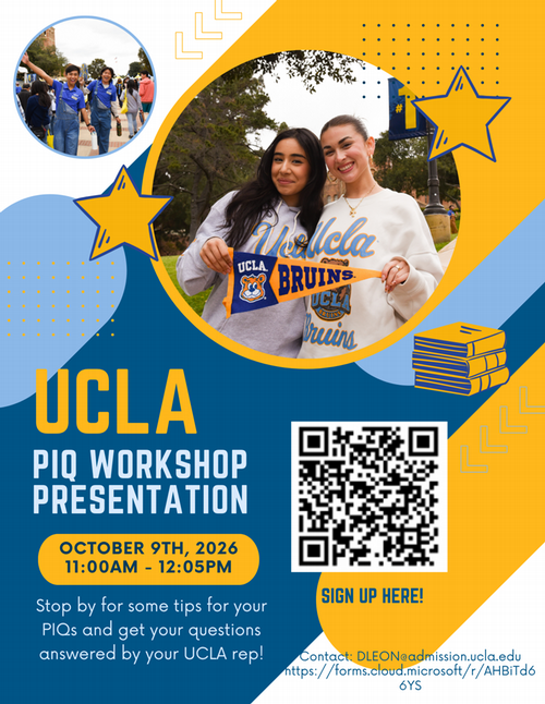 UCLA PIQ Workshop FA26