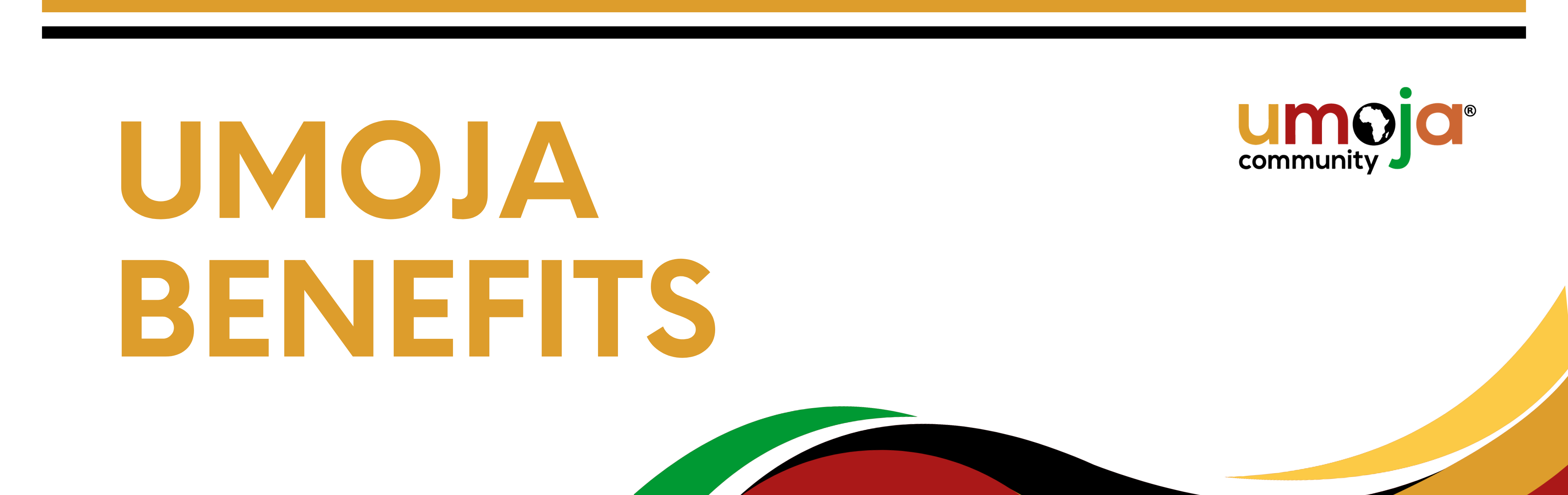 Umoja Benefits