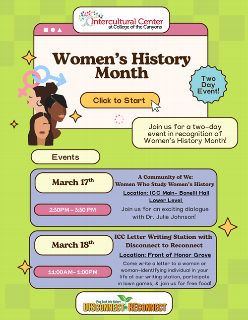 Women's History Month 2026 Flyer