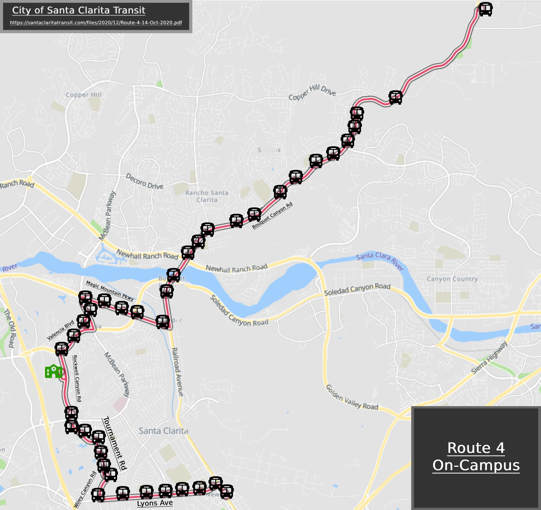 Bus Route for Route 4