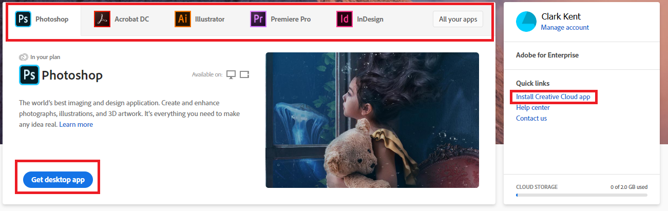 Creative Cloud Account