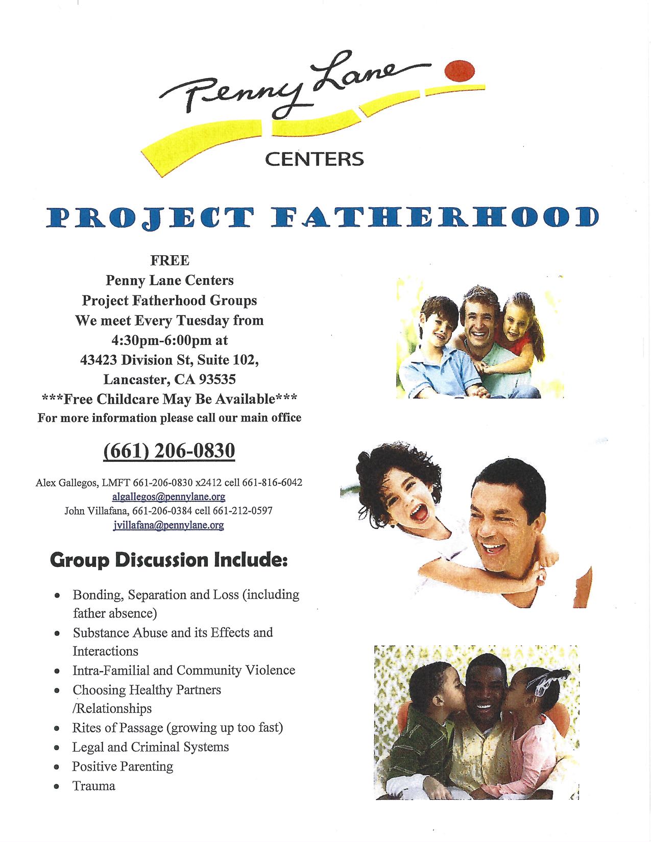 Penny Lane Project Fatherhood