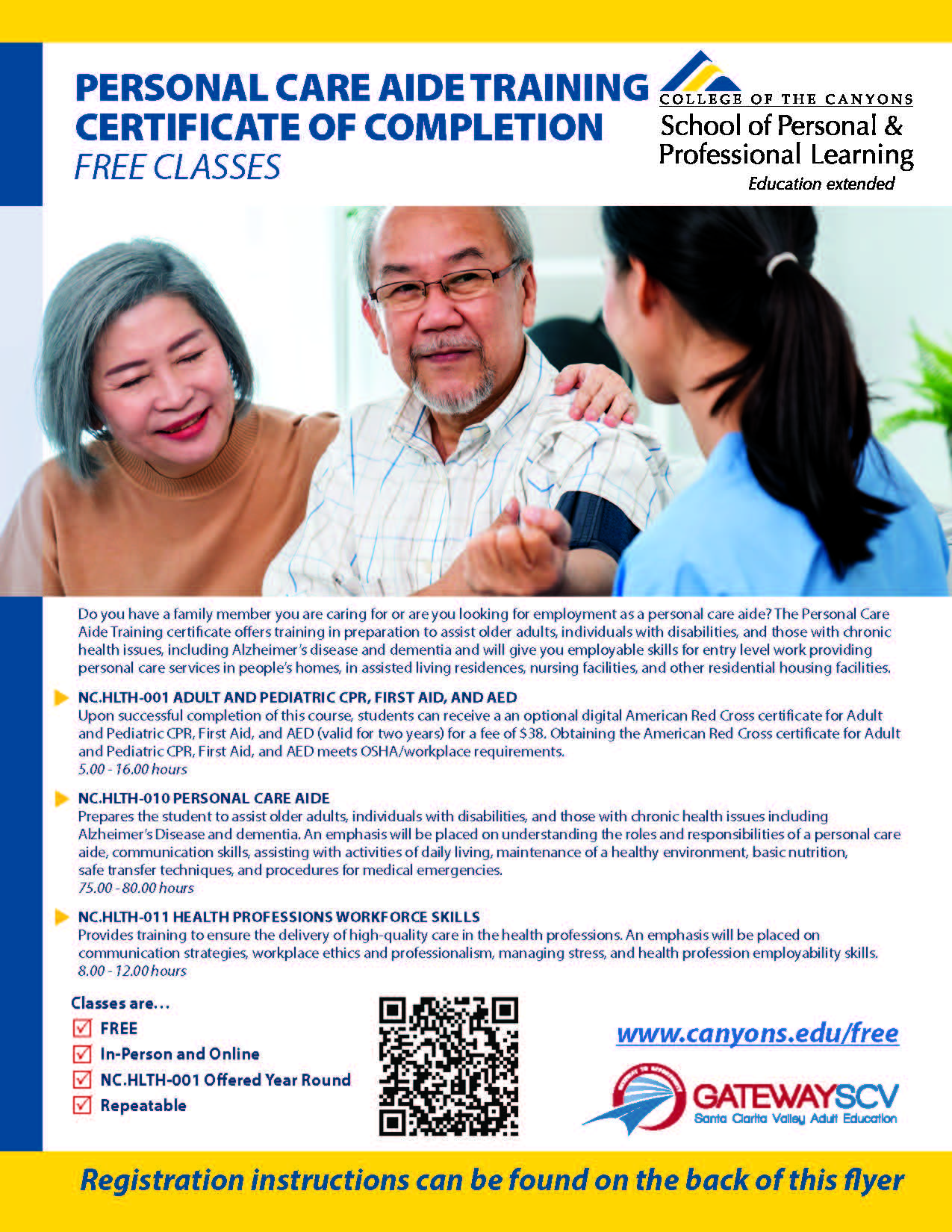 Personal Care Aide Training