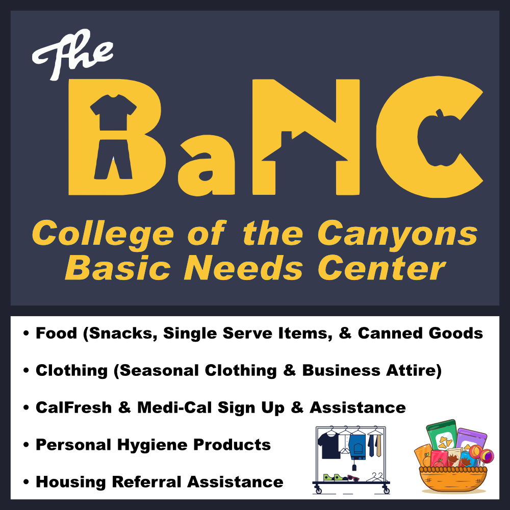 Food (Snacks, Single Serve Items, & Canned Goods | Clothing (Seasonal Clothing & Business Attire) | CalFresh & MediCal Sign Up & Assistance | Personal Hygiene Products | Housing Referral Assistance