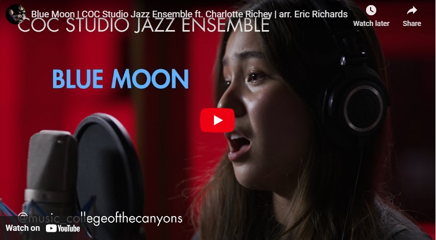 Studio Jazz Ensemble - Blue Moon Video