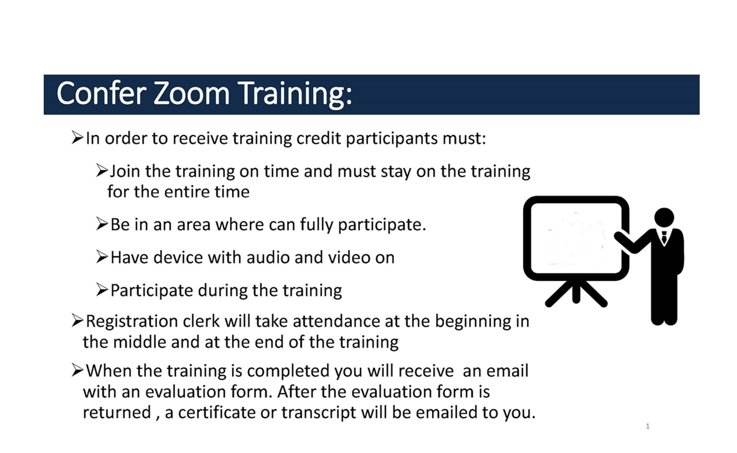 Zoom Agreement