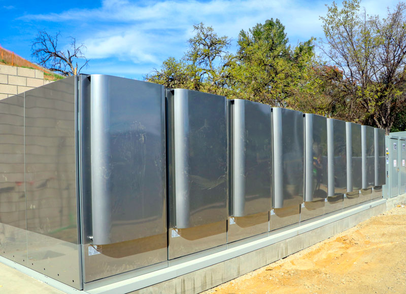 Vabk of fuel cells at the Valencia campus