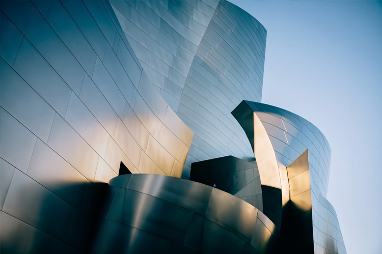 Disney Hall Los Angeles, California.