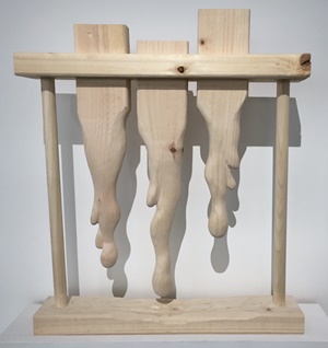 Wood Sculpture by Marisol Barboa