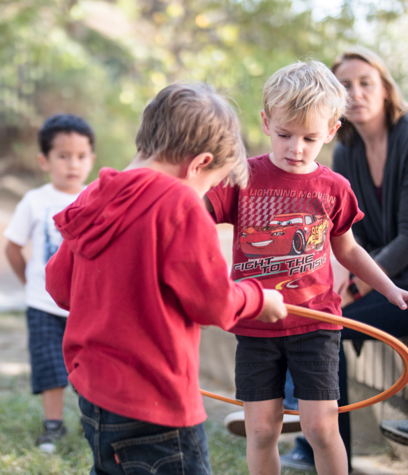 Children learning through playtime at Early Childhood Education. 