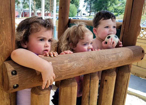 Children learning through playtime at Center for Early Childhood Education. 