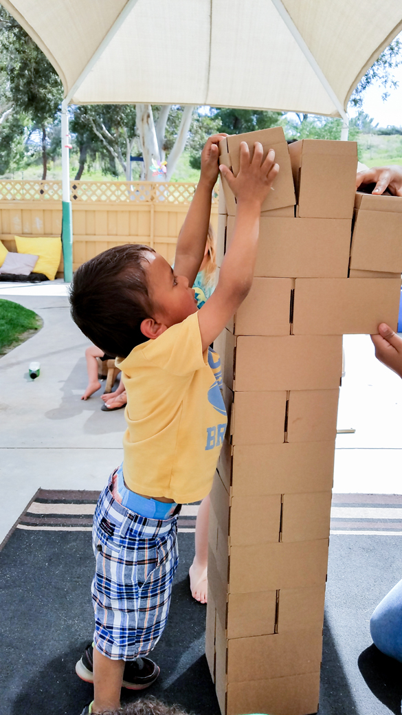 Children learning through playtime at Center for Early Childhood Education. 