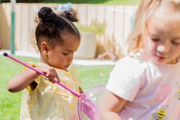 Children learning through playtime at Center for Early Childhood Education. 