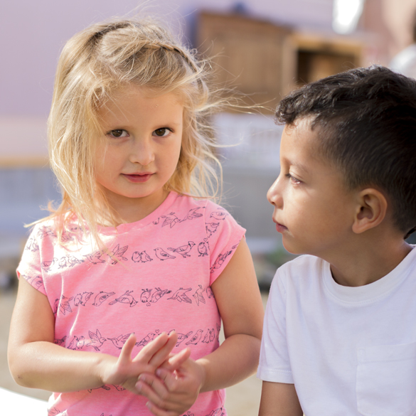 Children learning through playtime at Center for Early Childhood Education. 