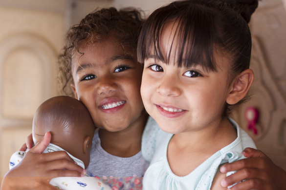 Children learning through playtime at Center for Early Childhood Education. 