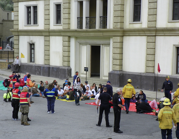 2012 at Universal Disaster Drill and Flu Clinic.