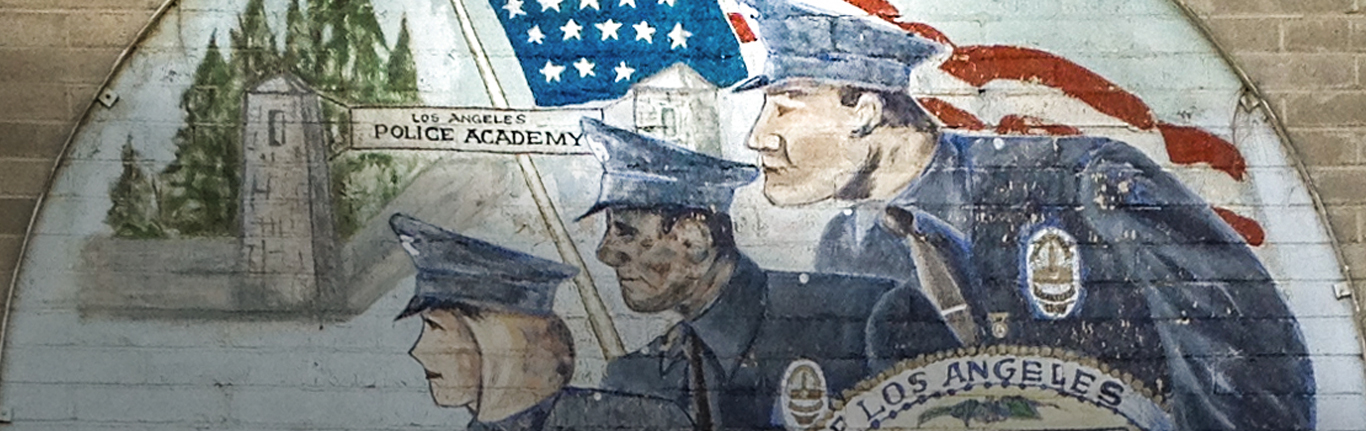 LAPD Academy Painting.