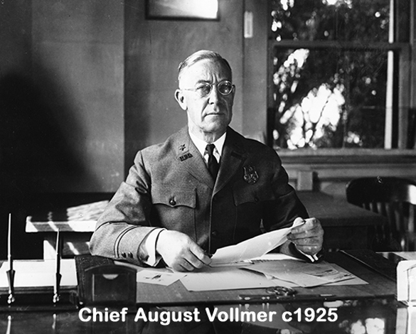 Portrait Photo of Police Chief August Vollmer