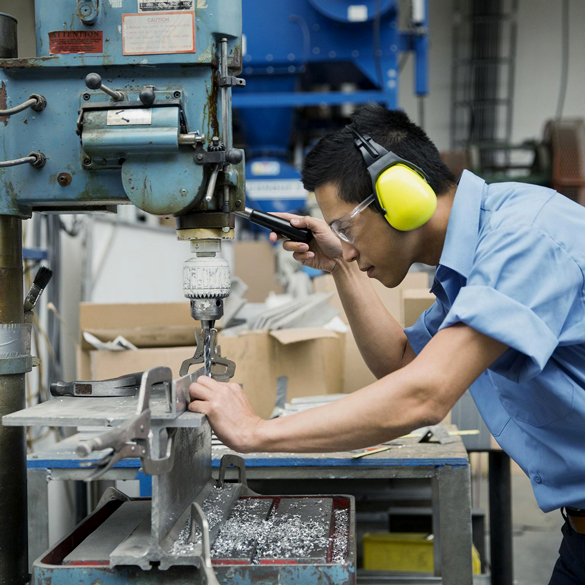 Machining Fundamentals, drill press.